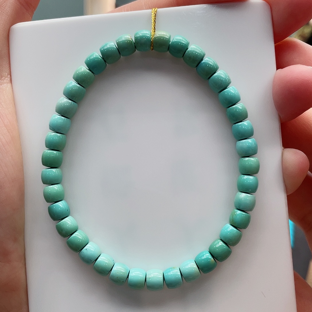 绿松石手串未镶嵌