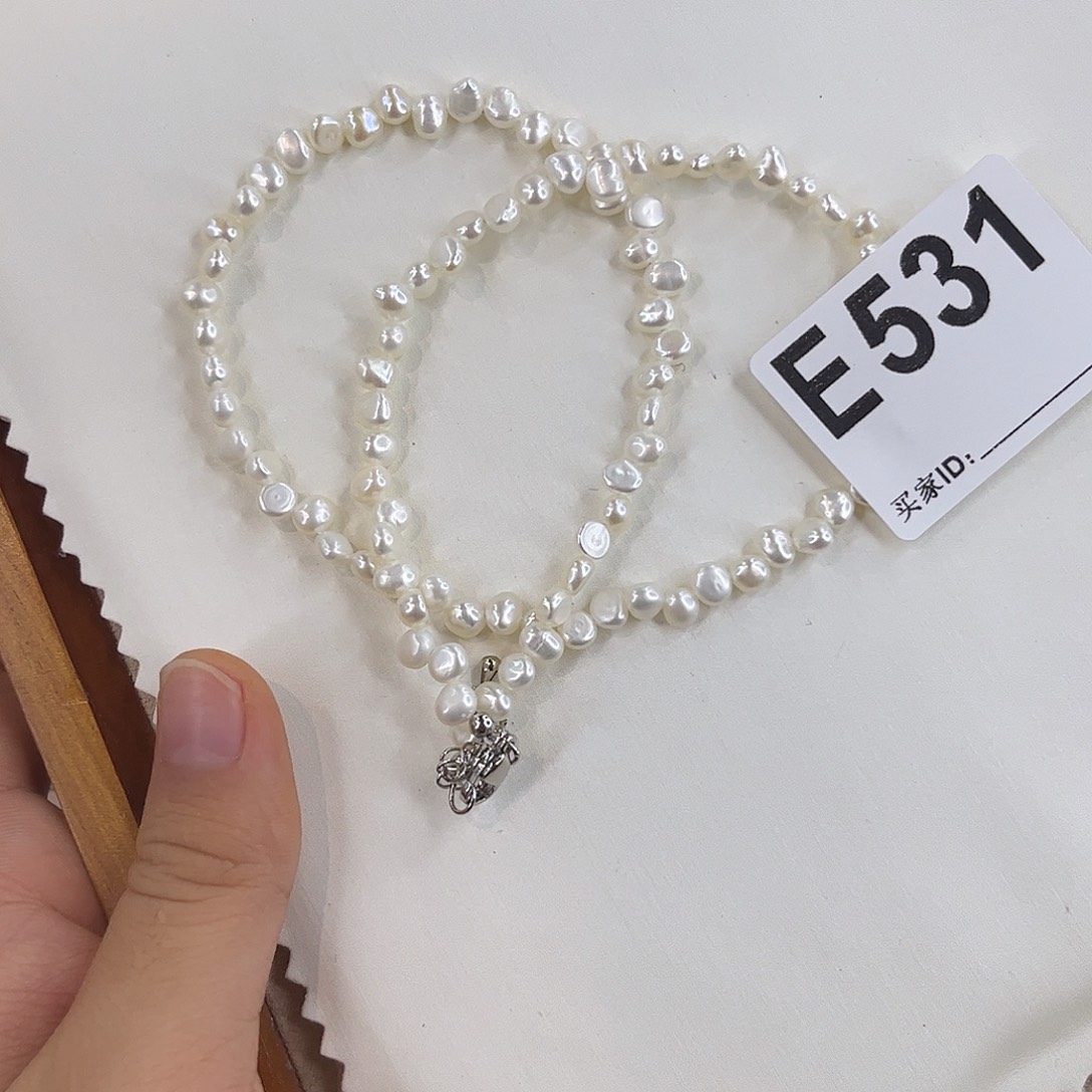 淡水珍珠合金颈饰