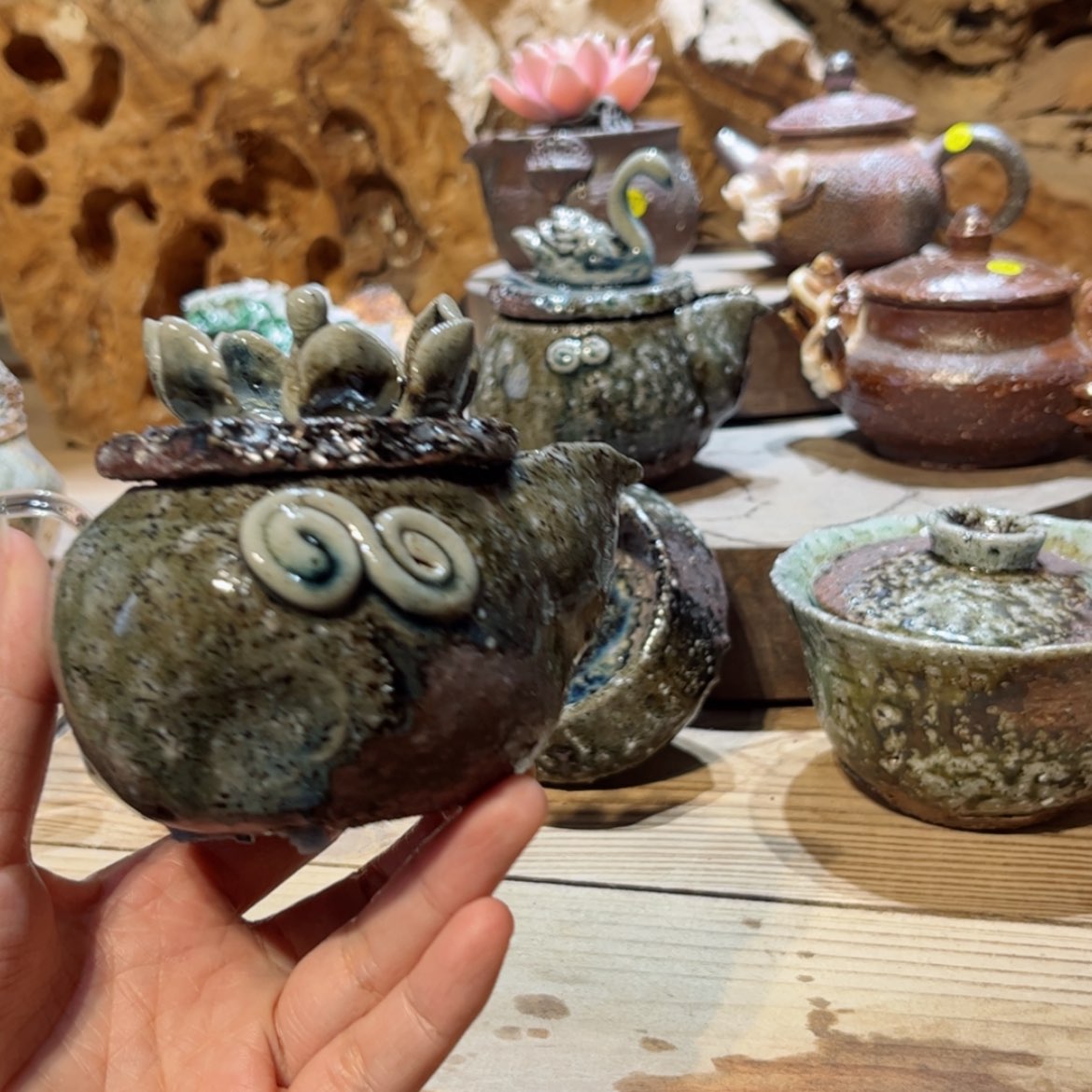 【闪购商品】柴烧纯手工宝瓶匣坡195