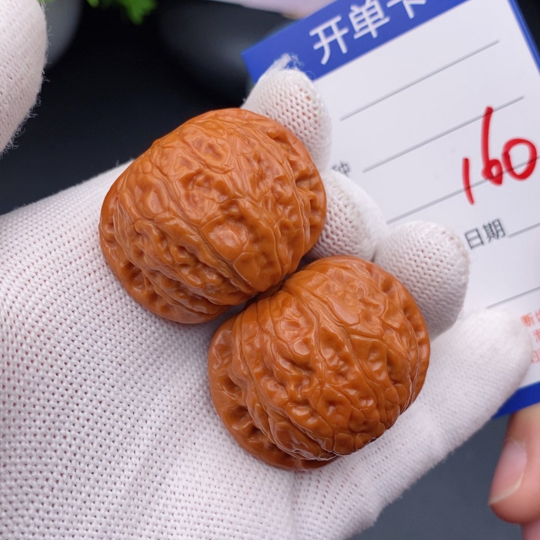 文玩核桃把件38乾隆磨160