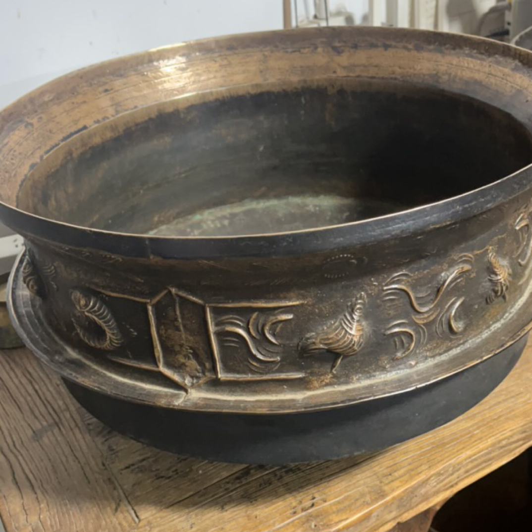 精美漂亮的铜摆件复古