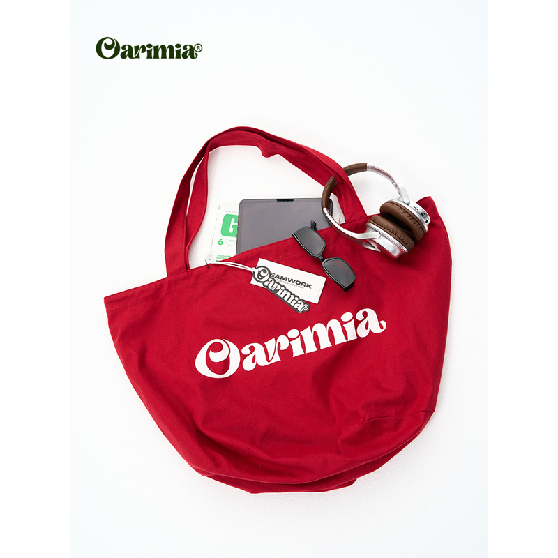 Oarimia日系复古休闲超能装大容量托特包（赠品）