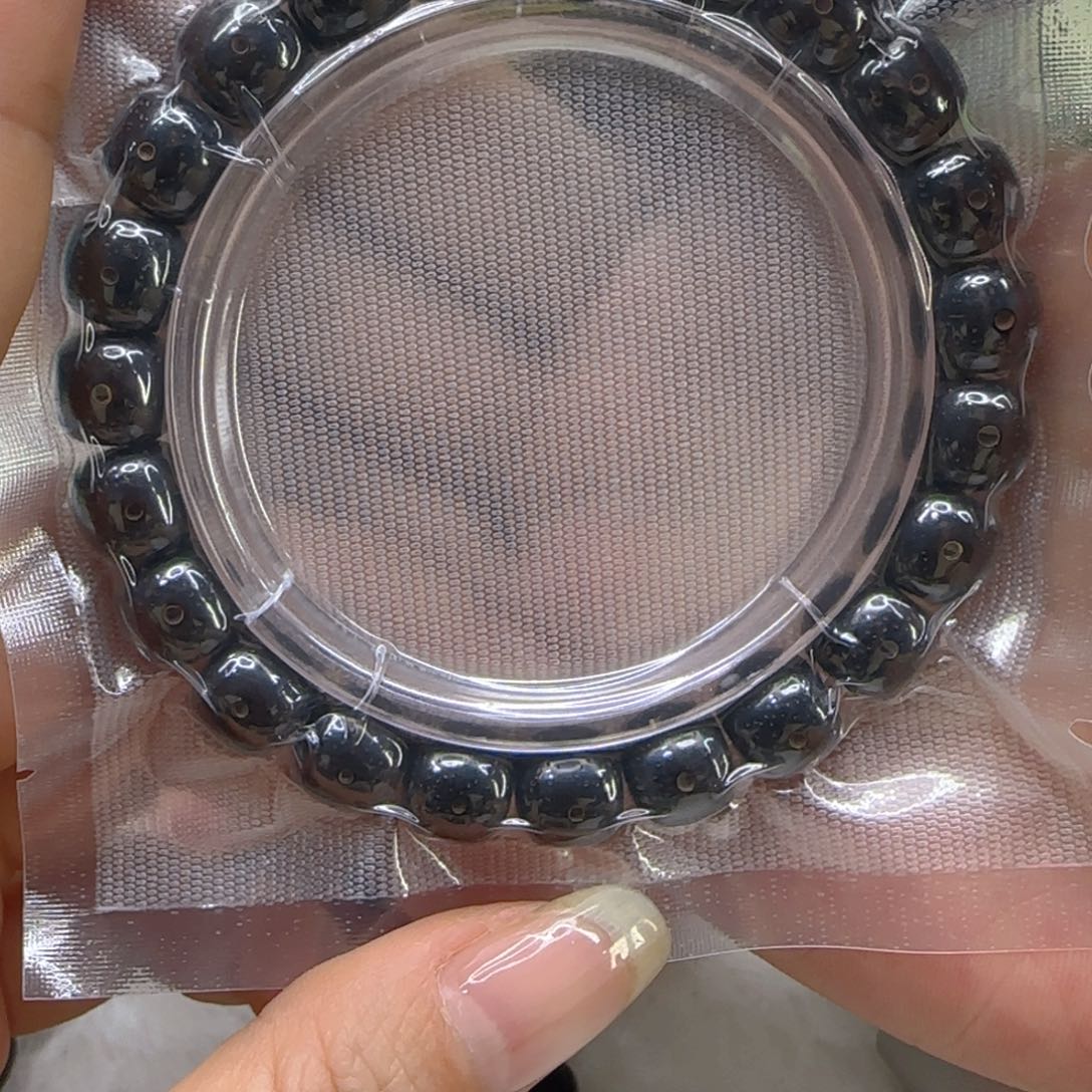 星月菩提手串100傲世黑巾星月菩提1.0桶单圈