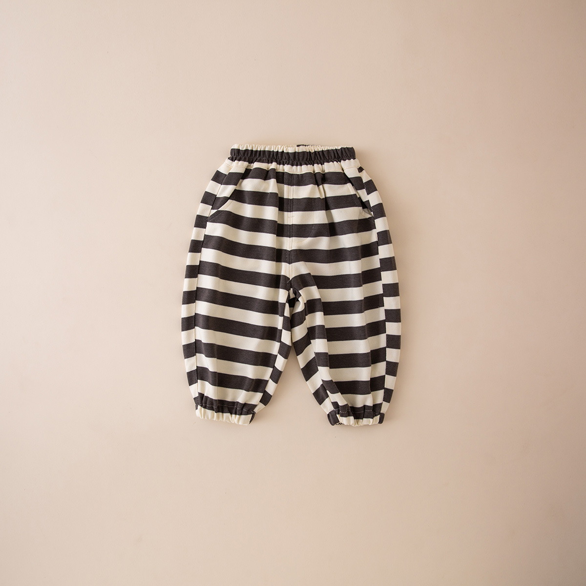 布迪儿儿童春卫裤童装小童宝宝条纹运动裤男女童春装休闲裤潮B016