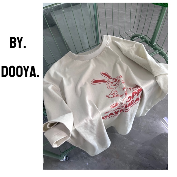 DOOYA 082305 红色兔子T恤
