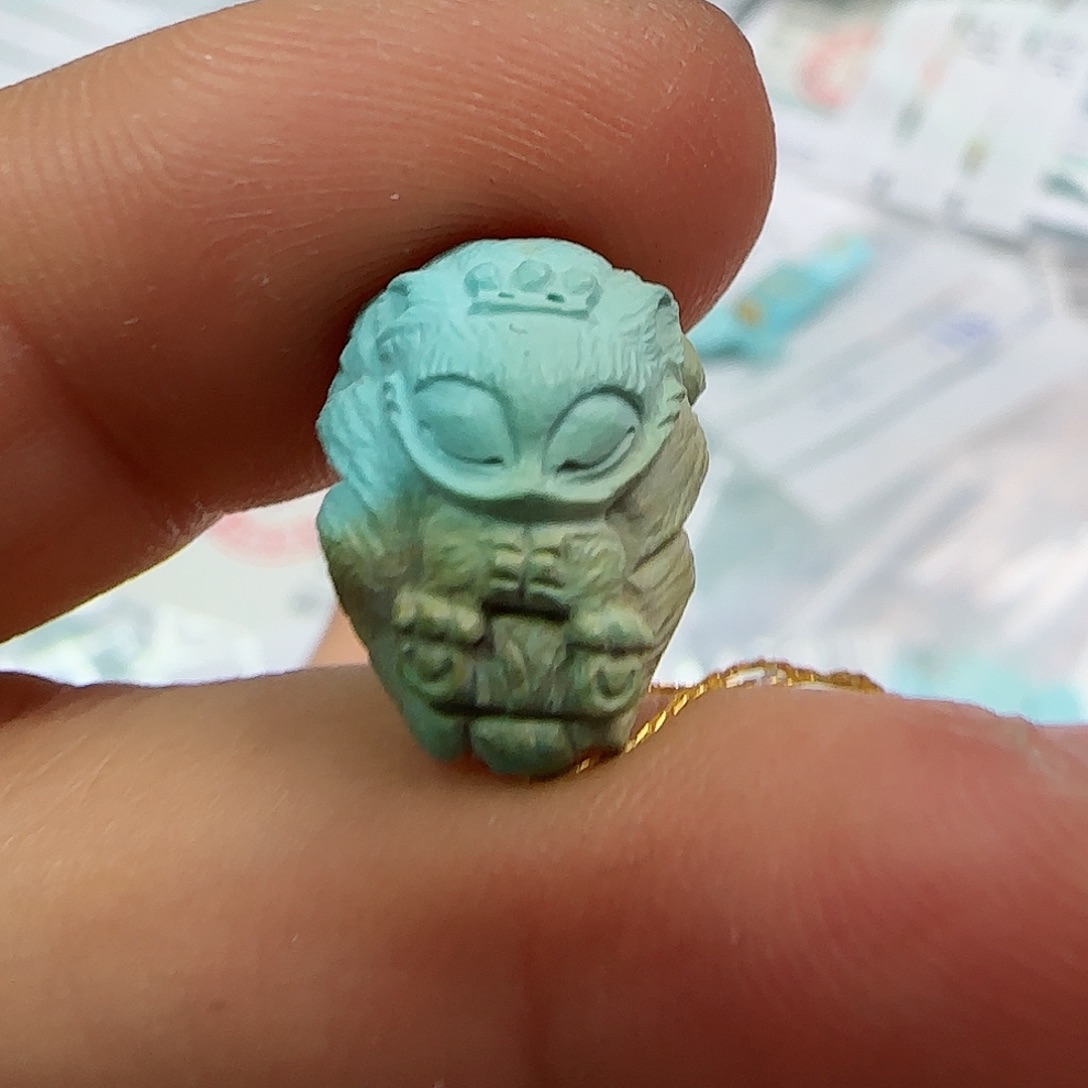 绿松石珠宝半成品未镶嵌