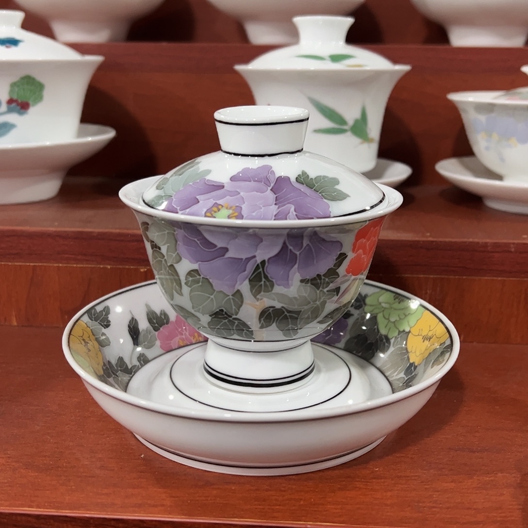 醴陵瓷直播供货基地手绘180毫升