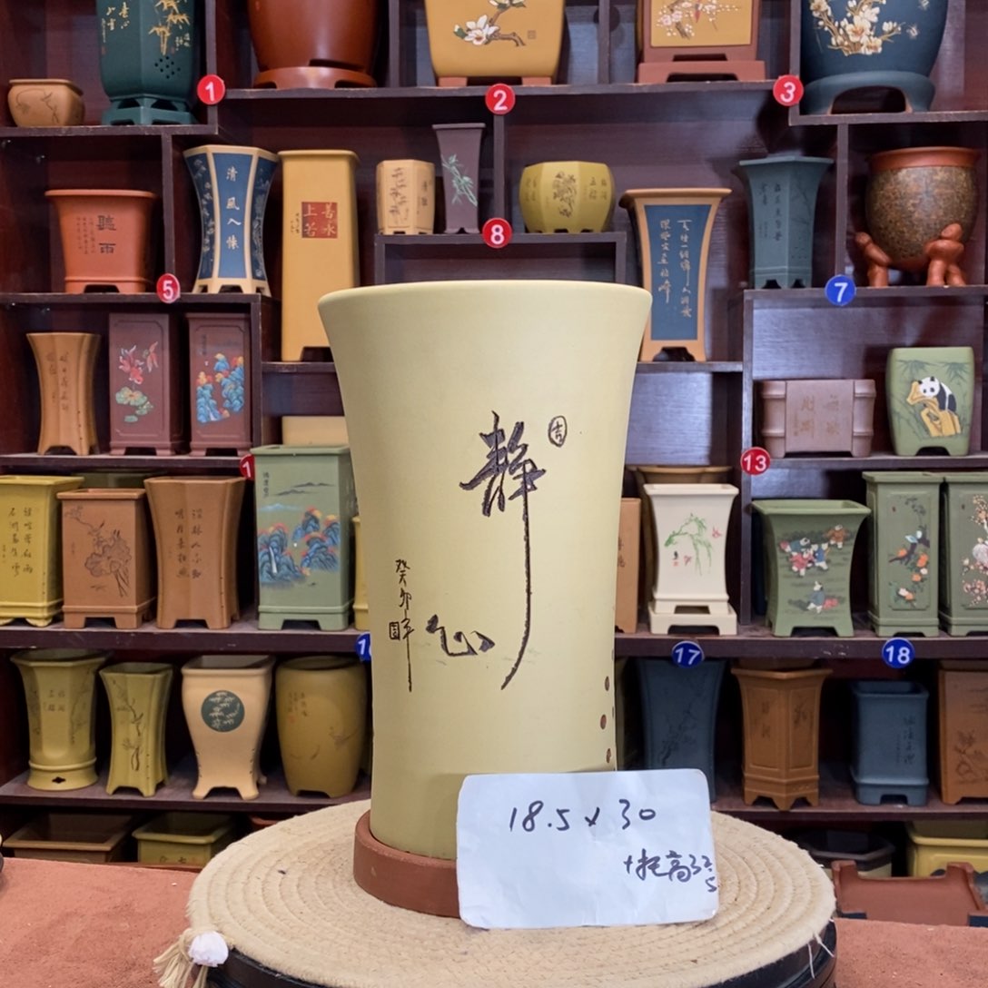 紫砂花盆紫砂花盆