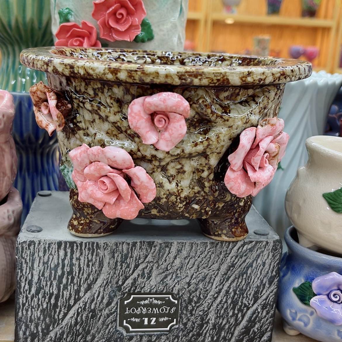 【闪购商品】陶花盆