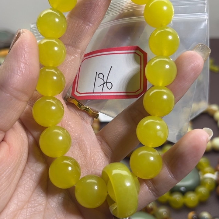 蛇纹石玉未镶嵌手链