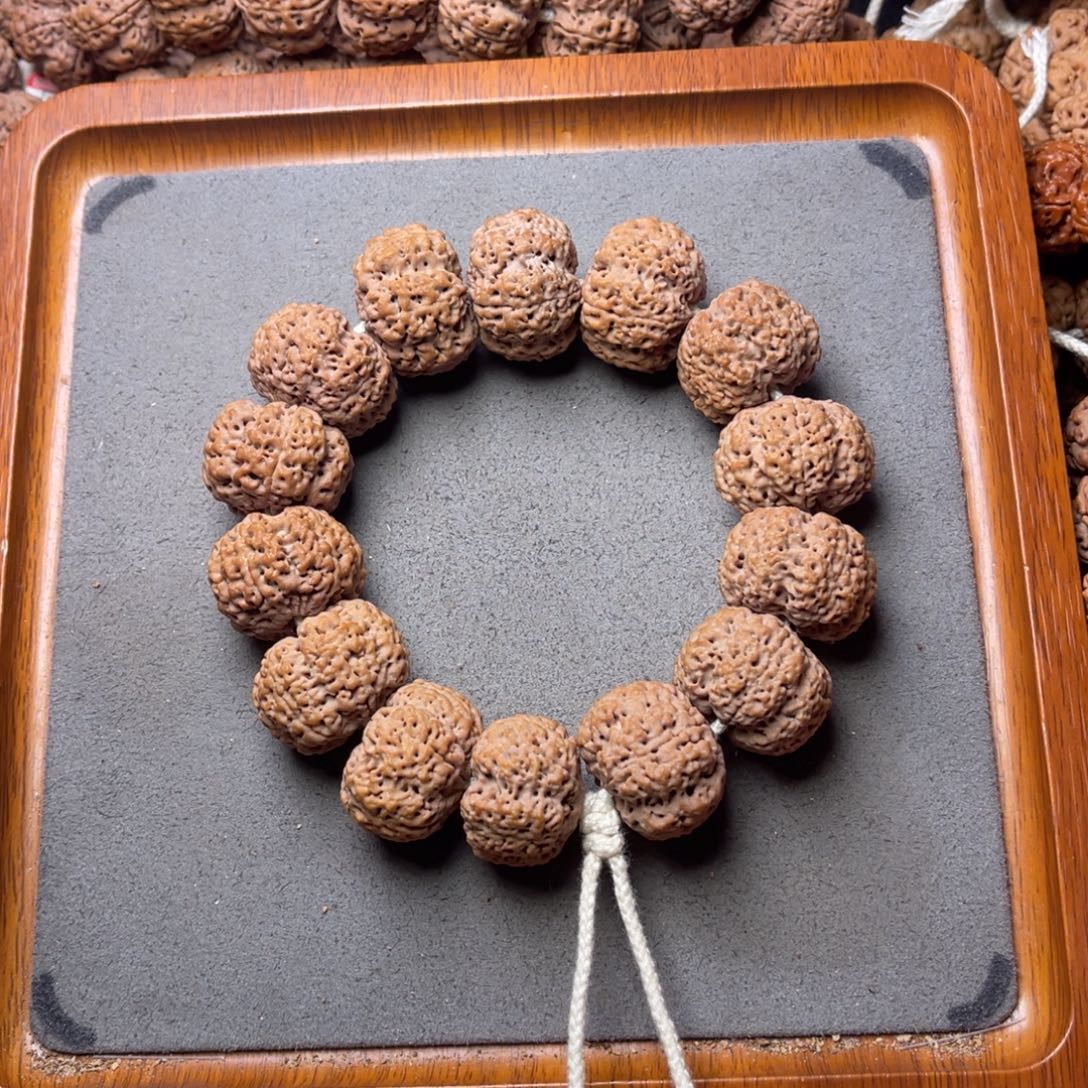 菩提籽类3号金刚菩提微夹菠萝蜜24