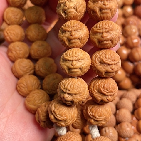 【闪购商品】猴头核桃手串莫***言斗战圣佛