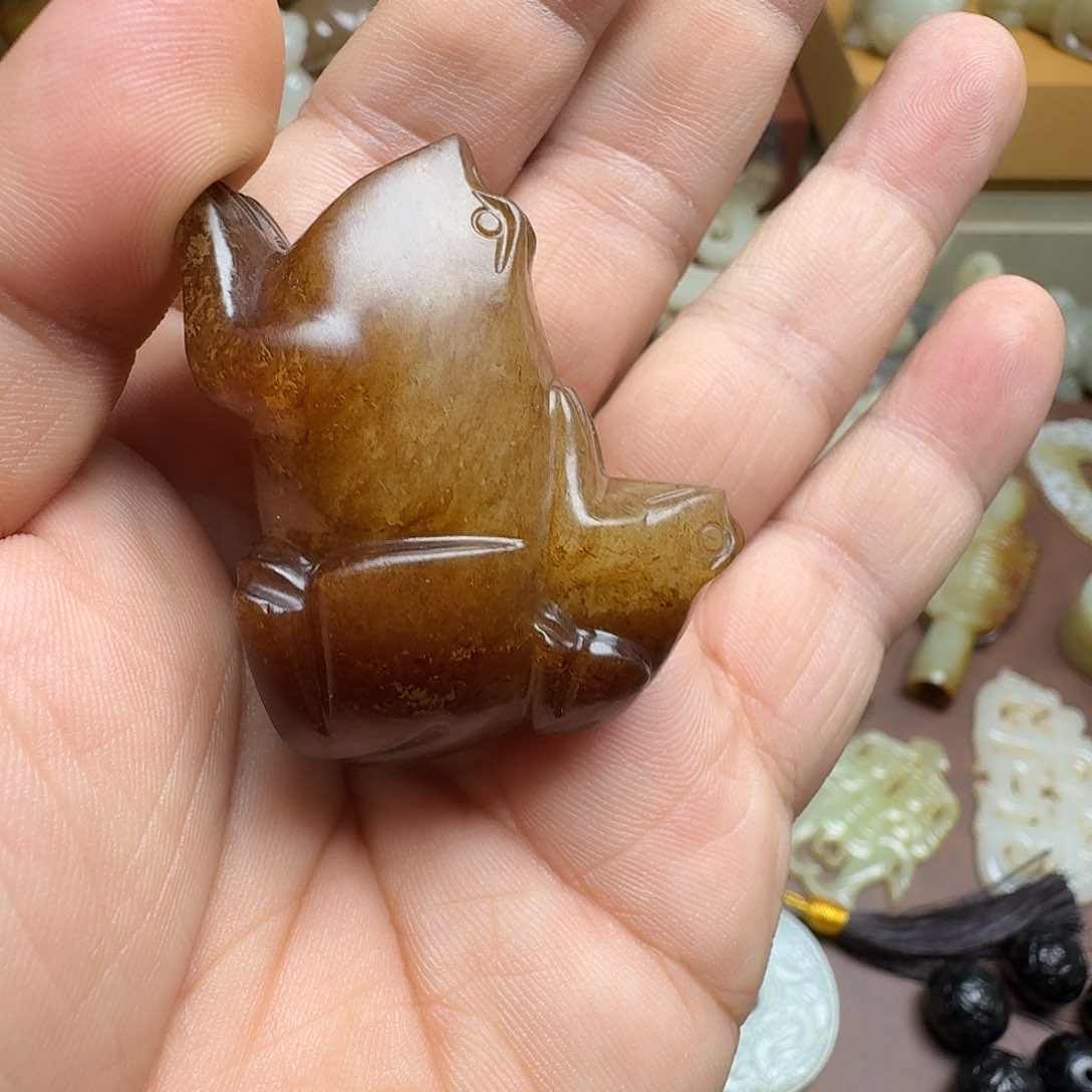 吾***我和田玉（糖玉）未镶嵌挂件