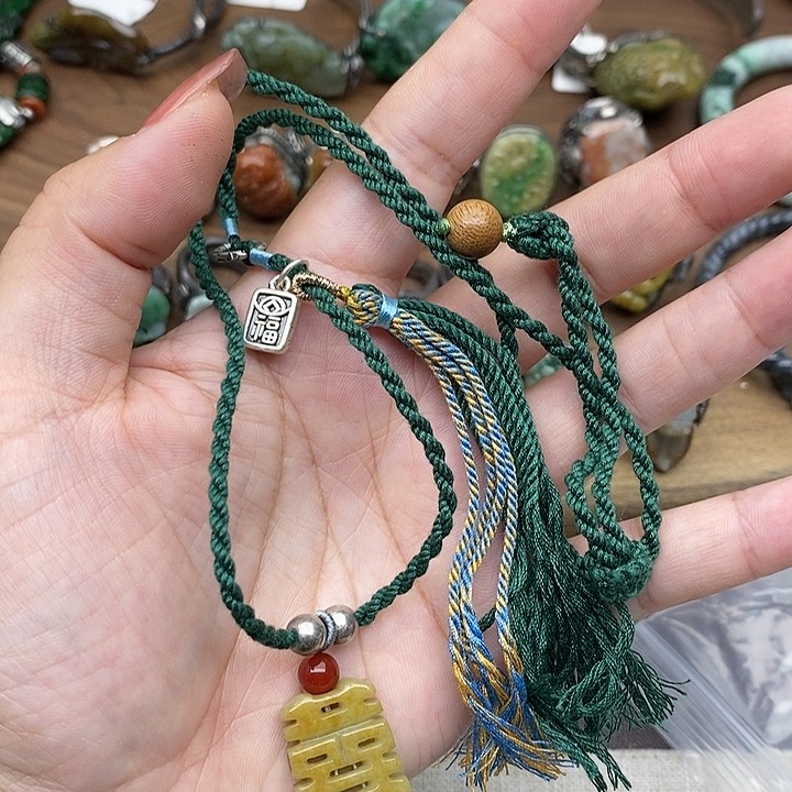 未镶嵌手链翡翠013