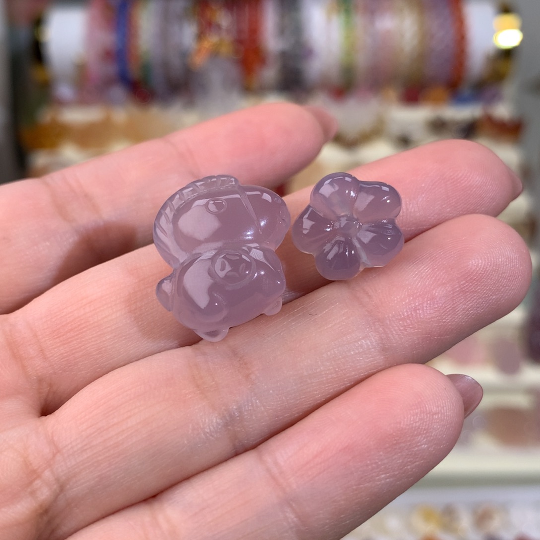 玛瑙/玉髓合金颈饰