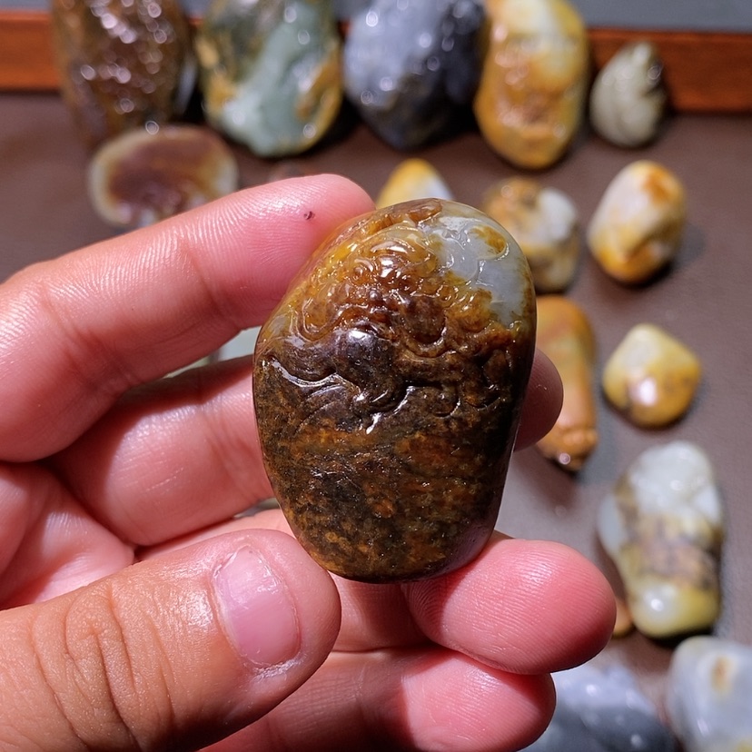 【闪购商品】和田玉颈饰未镶嵌大**简