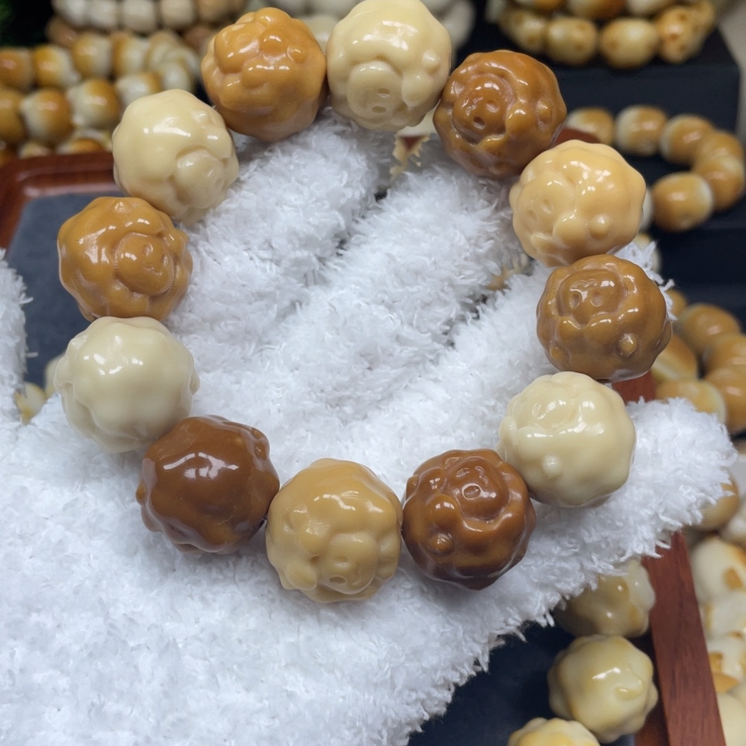 菩提根/象牙果手串12,29.多宝羊