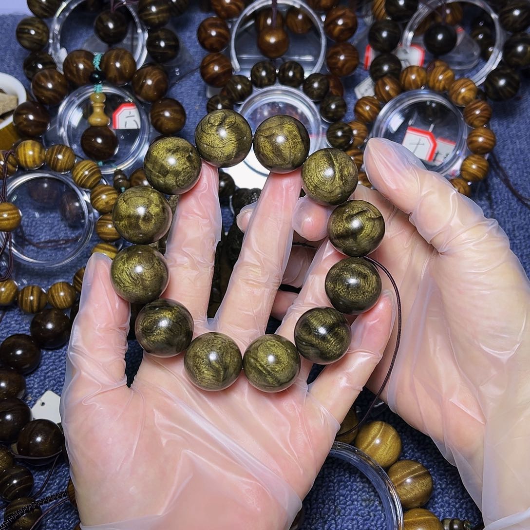 手串/手链楠木（金丝楠）2.0阴沉闪电