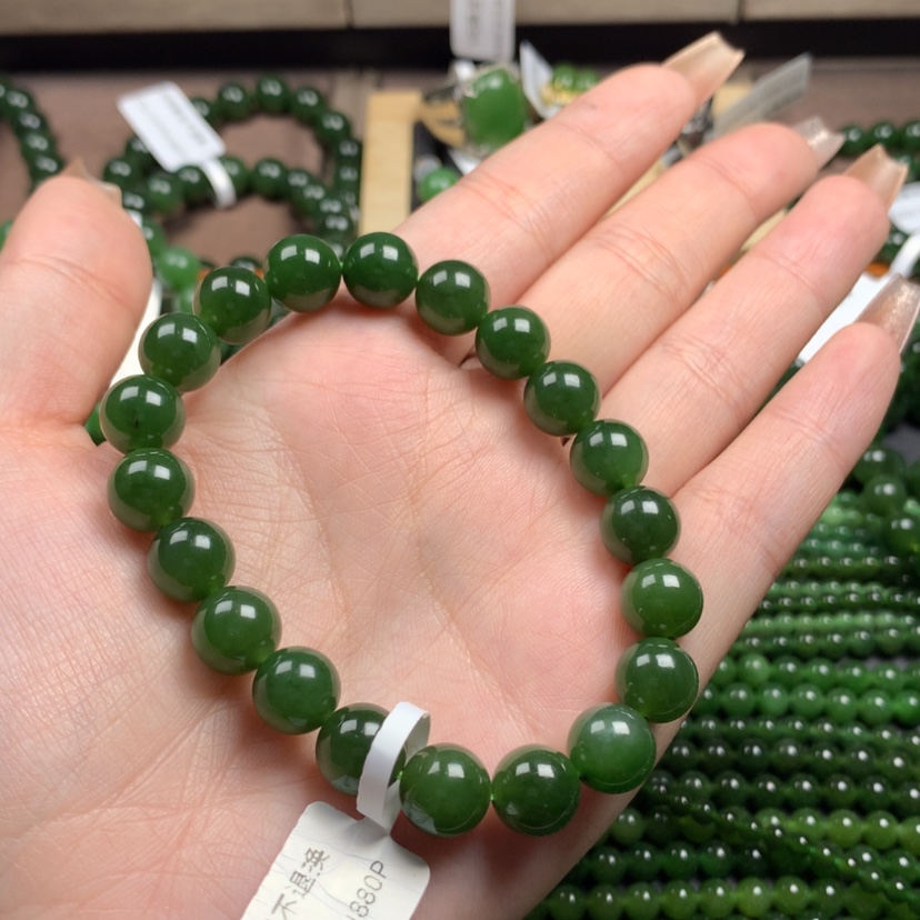 【闪购商品】和田玉（碧玉）手串未镶嵌゛****づ