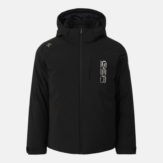 DESCENTE/迪桑特时尚休闲短款连帽冬季保暖运动羽绒服SQ421IDJO3