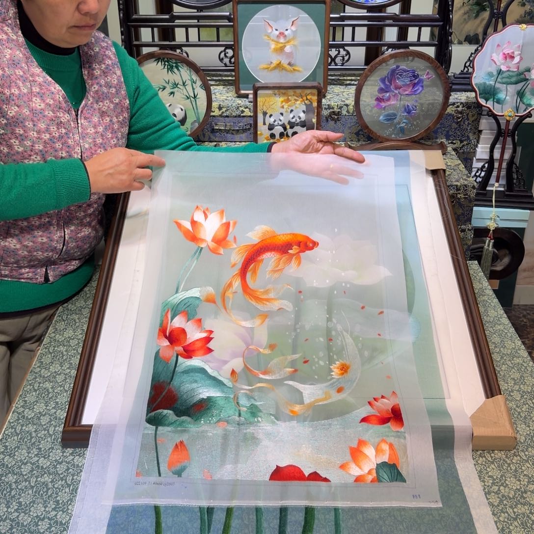 刺绣手工苏绣工艺