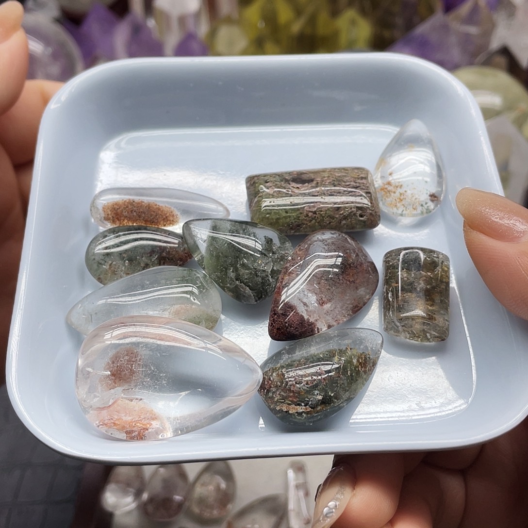 重***子未镶嵌水晶珠宝半成品26