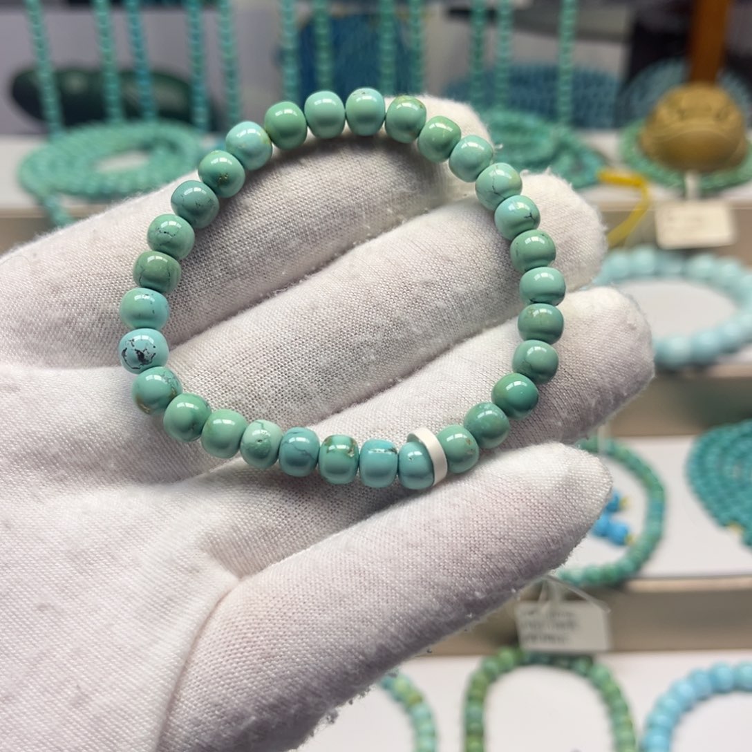 绿松石未镶嵌手链
