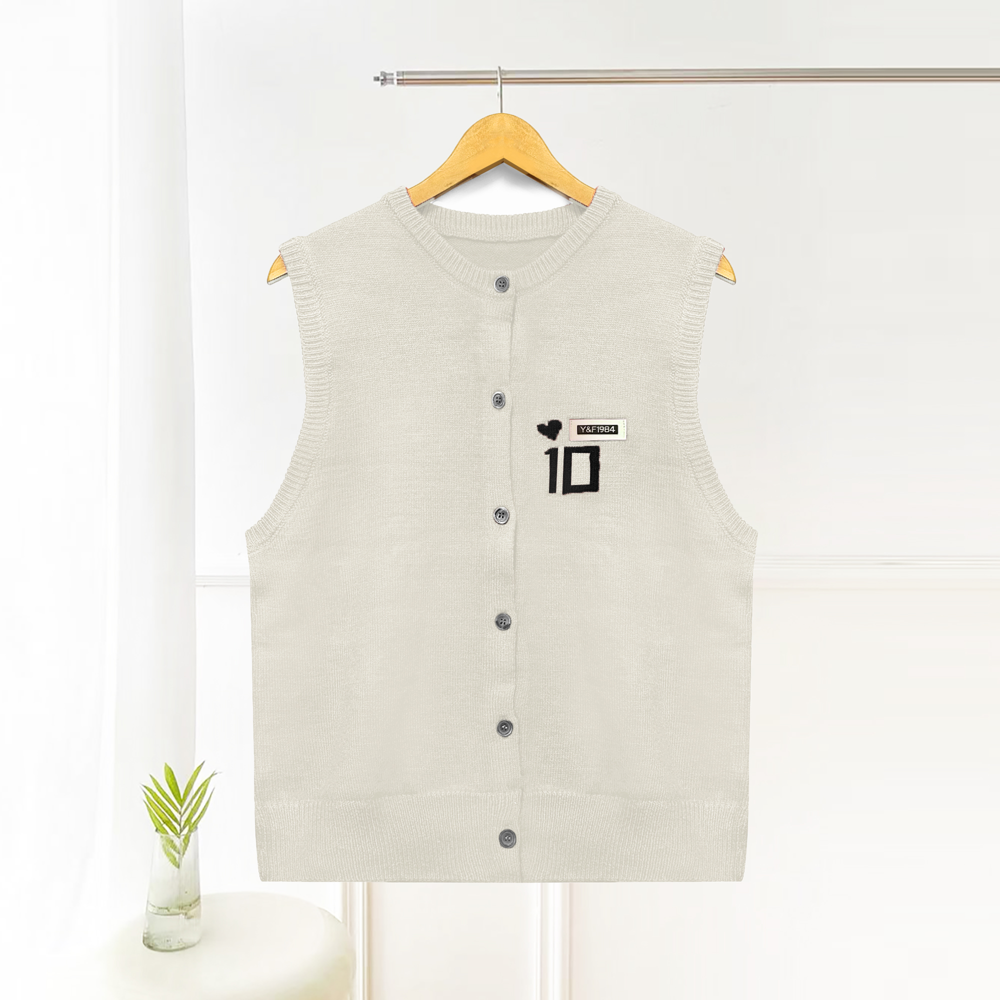 新品上新！时尚百搭针织背心H329