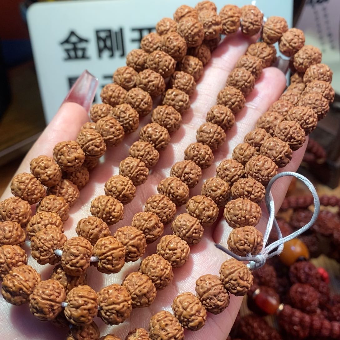 金刚菩提手串12-108老树王原籽