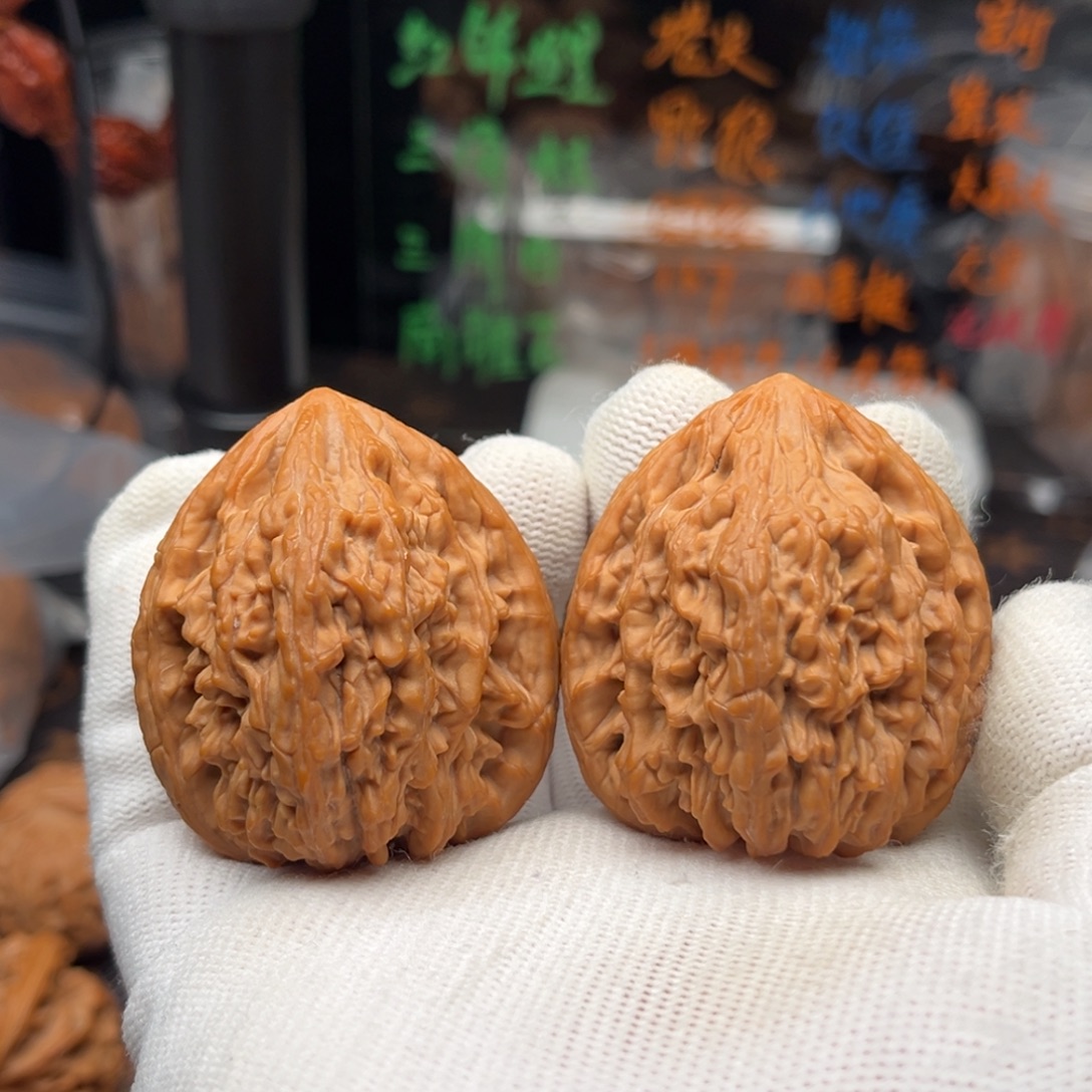 吊坠文玩核桃蓟县虎头王