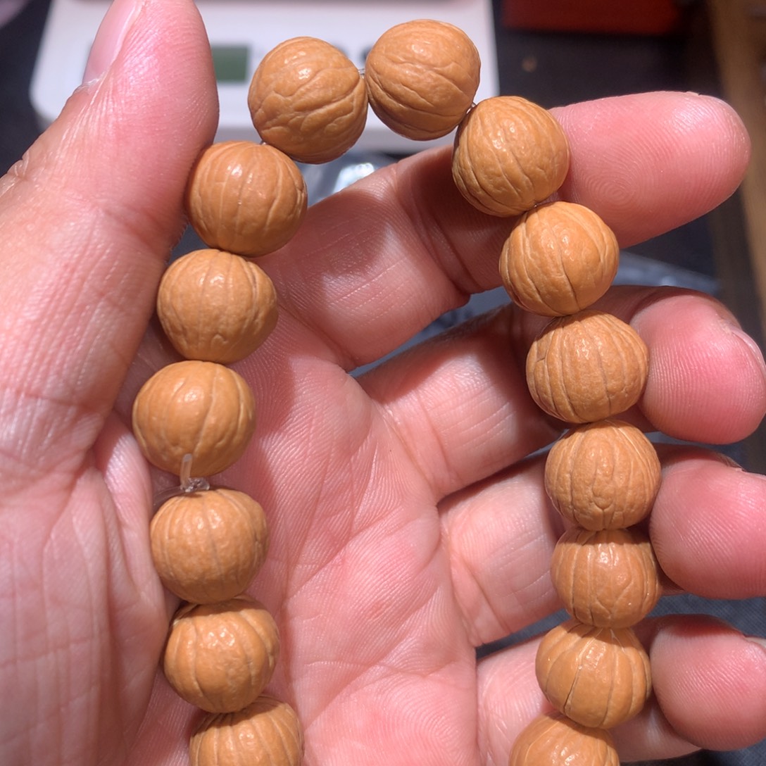 手串文玩核桃小金苹果