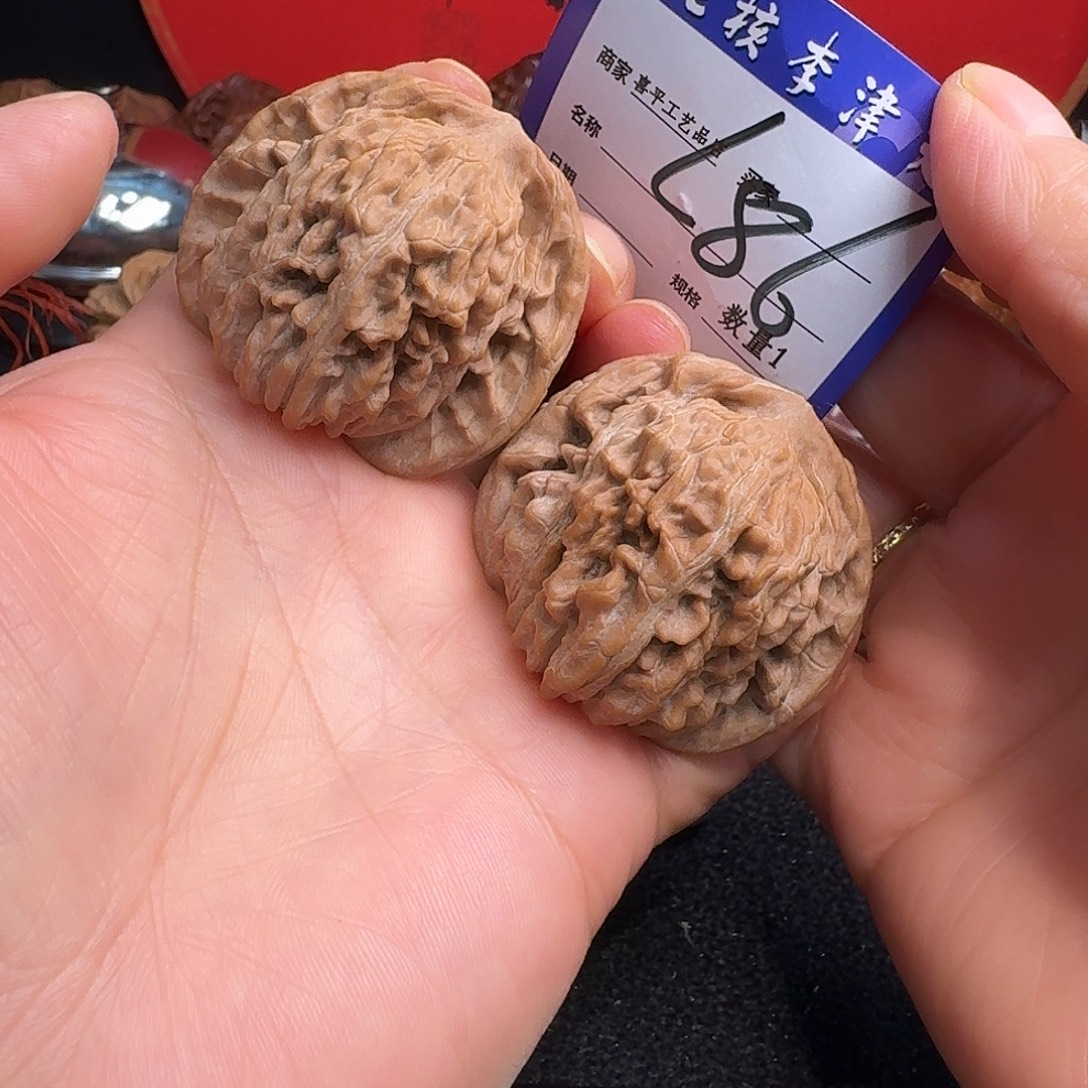 把件文玩核桃44楼子