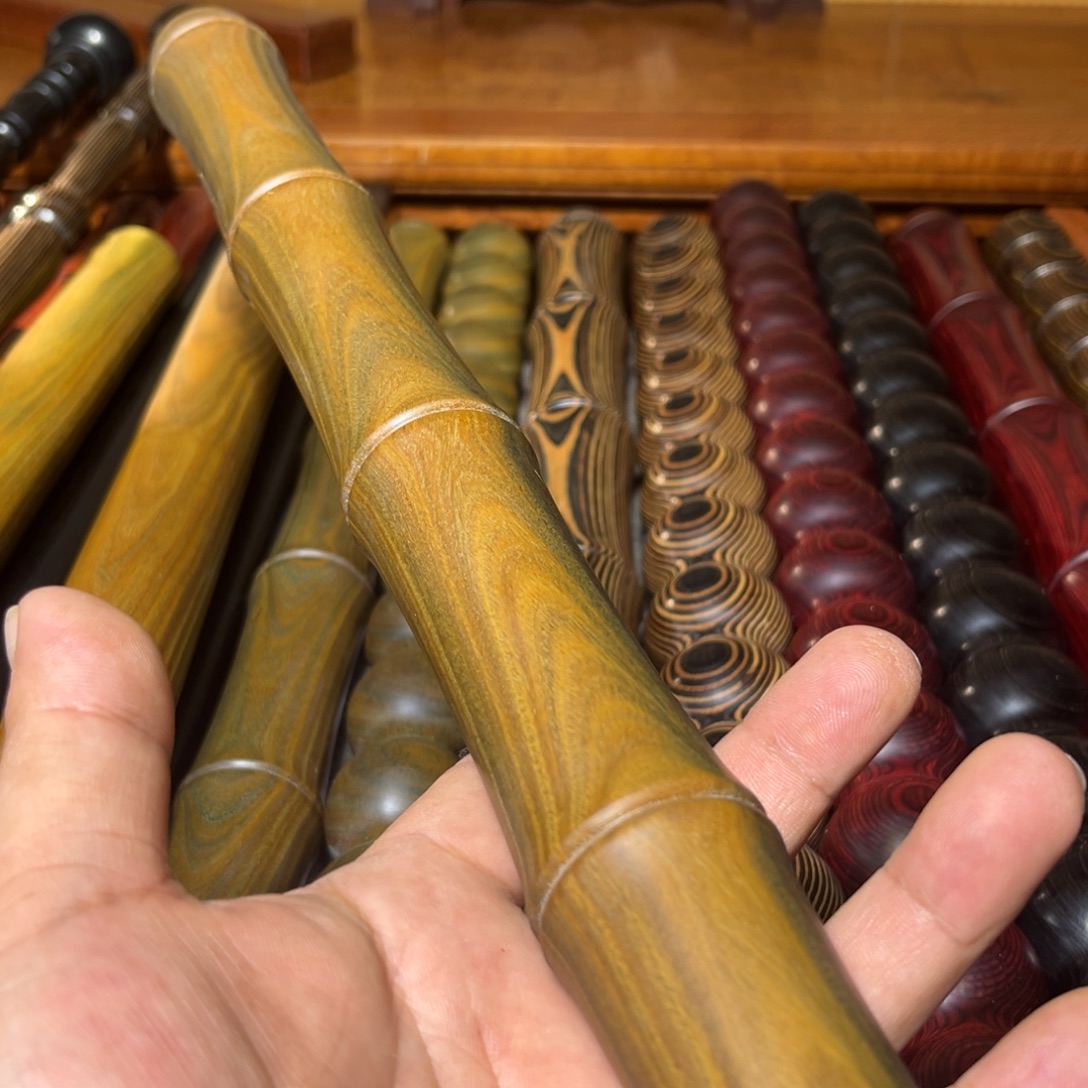 惠***畅大果紫檀（缅甸花梨）绿檀竹节