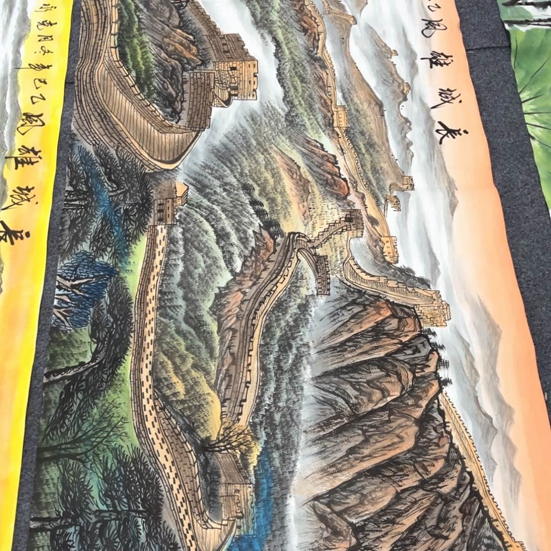 国画国画作品老师手绘