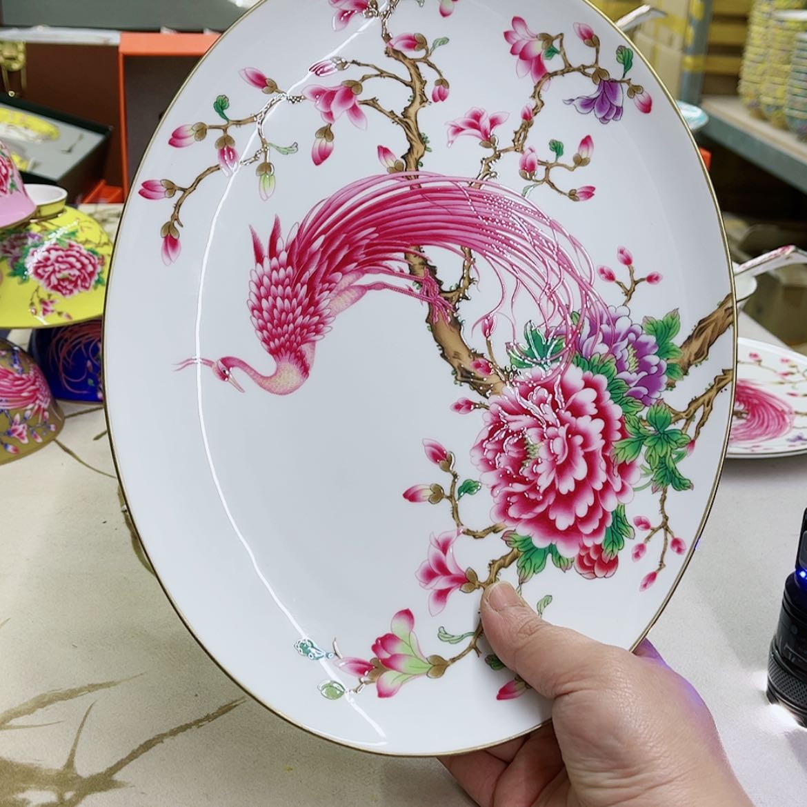 【闪购商品】骨瓷12英寸1。。。。。。。