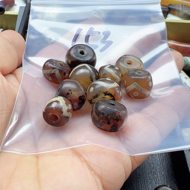 四***歌玛瑙/玉髓未镶嵌手链