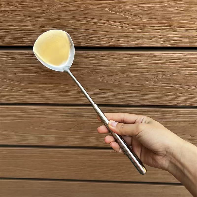 卓德铭18/10不锈钢锅铲炒菜煎饼烙饼长30.7cm宽8.5cm重约100g