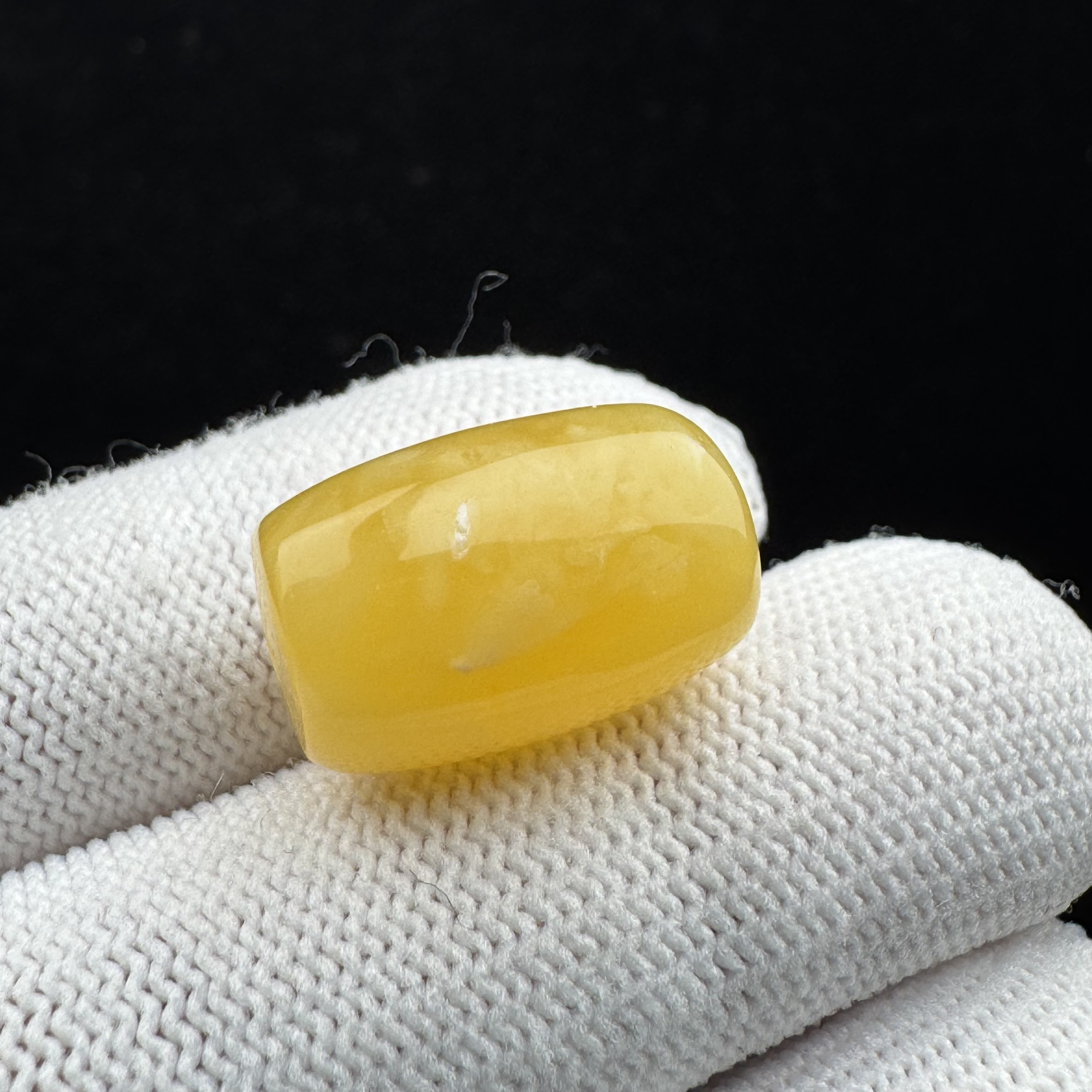 M8197天然原矿俄料蜜蜡 桶珠 12.2*18.5mm支持鉴定