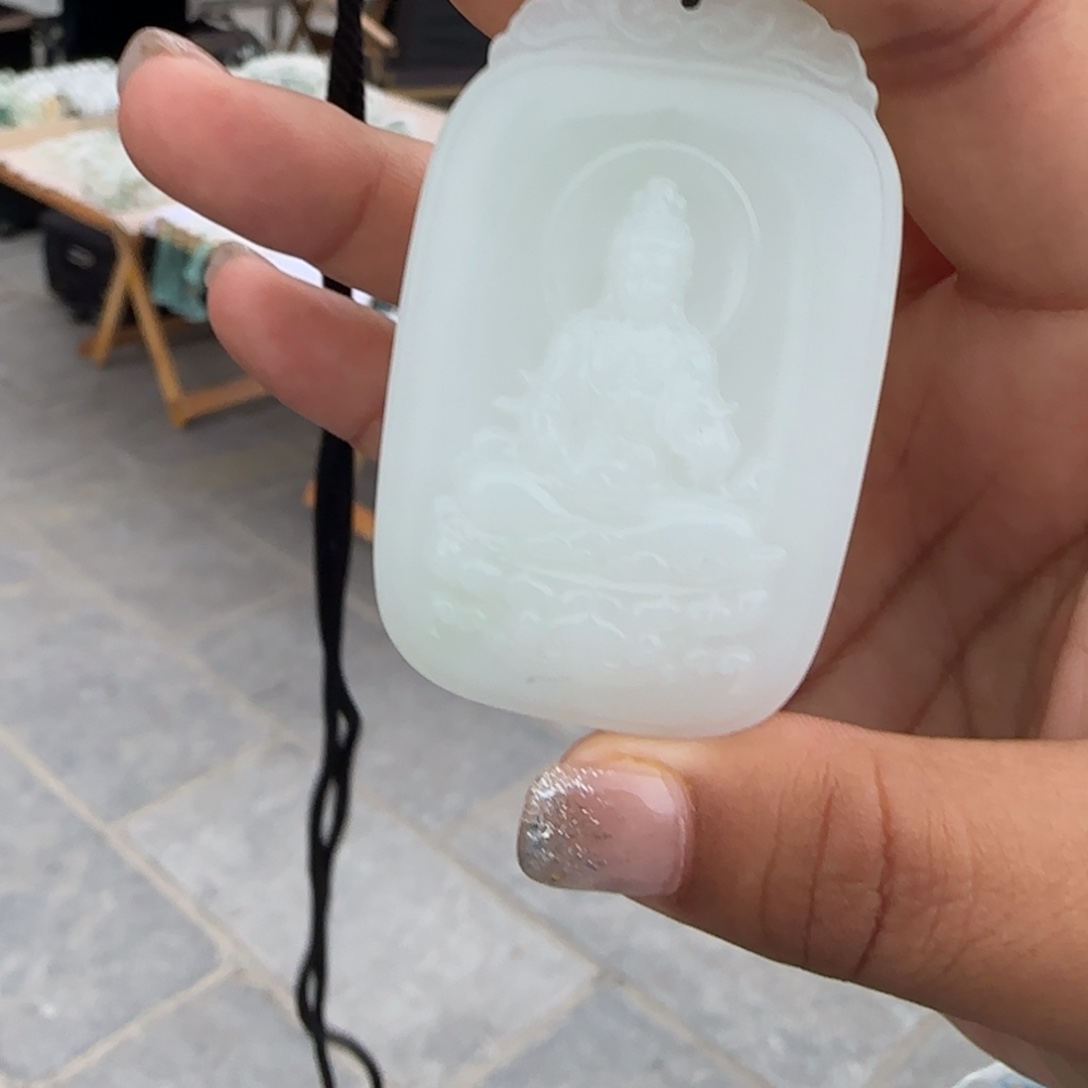 颈饰未镶嵌和田玉