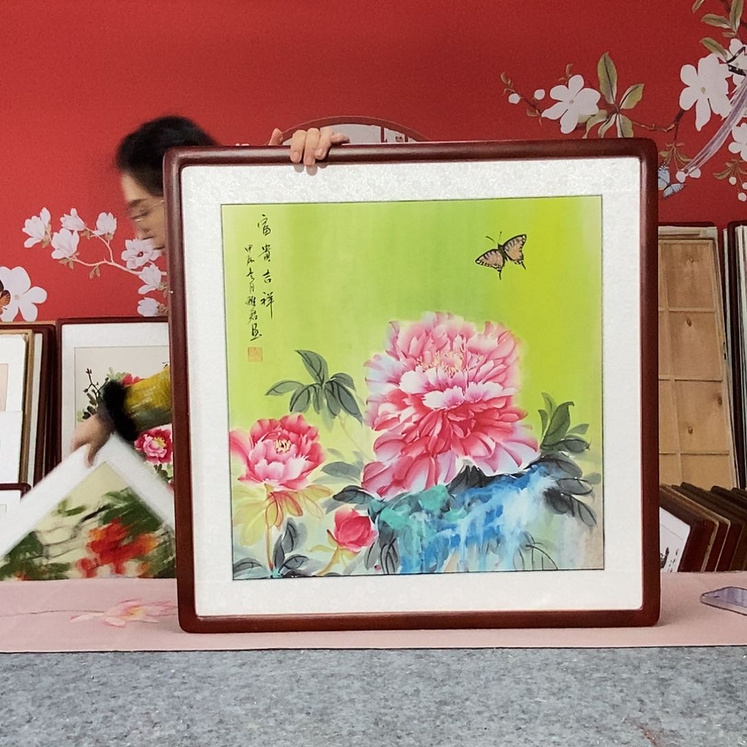 国画手写手绘国画作品