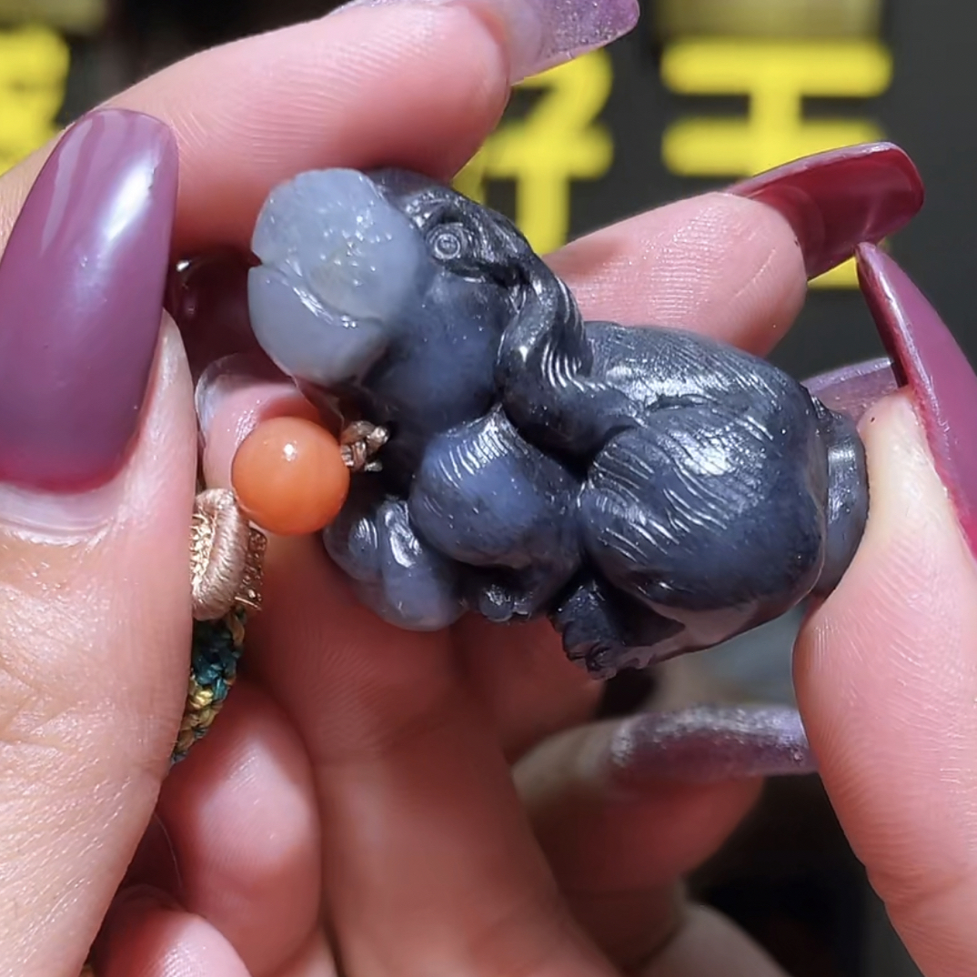 手把件货玉石把玩件文玩摆件Z6