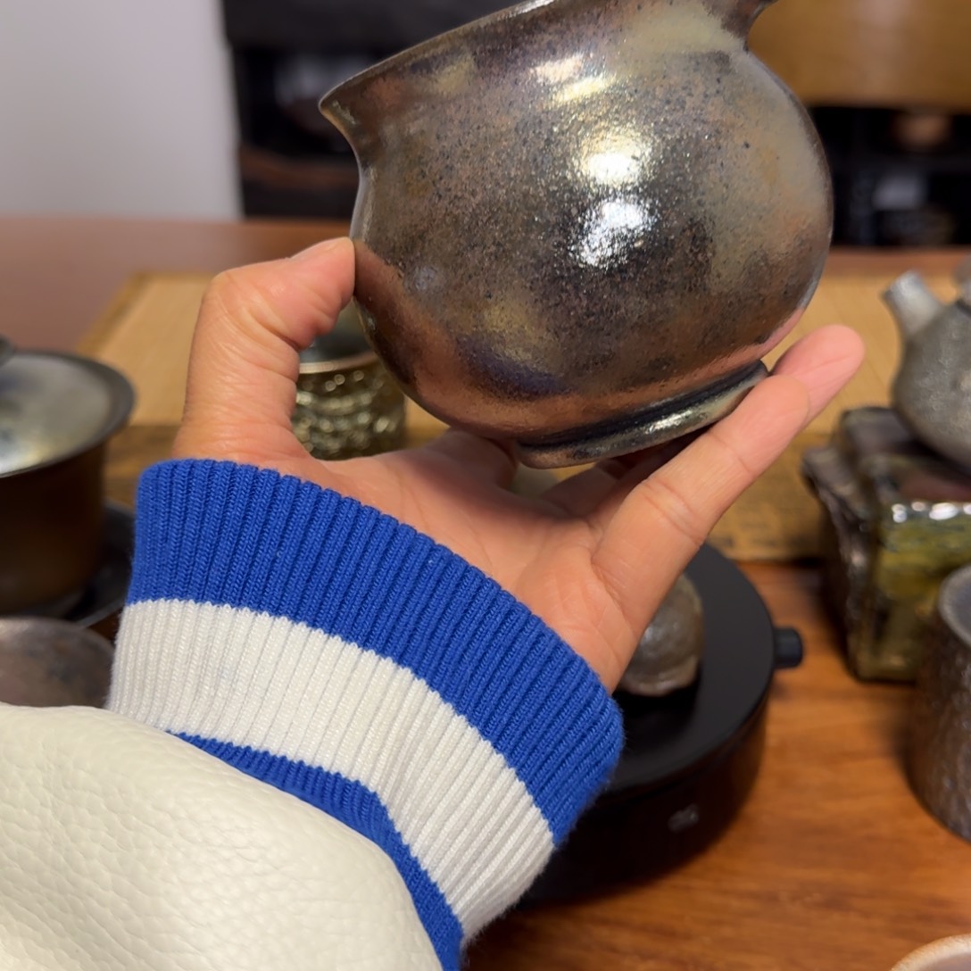 杯建水紫陶柴烧茶器福利