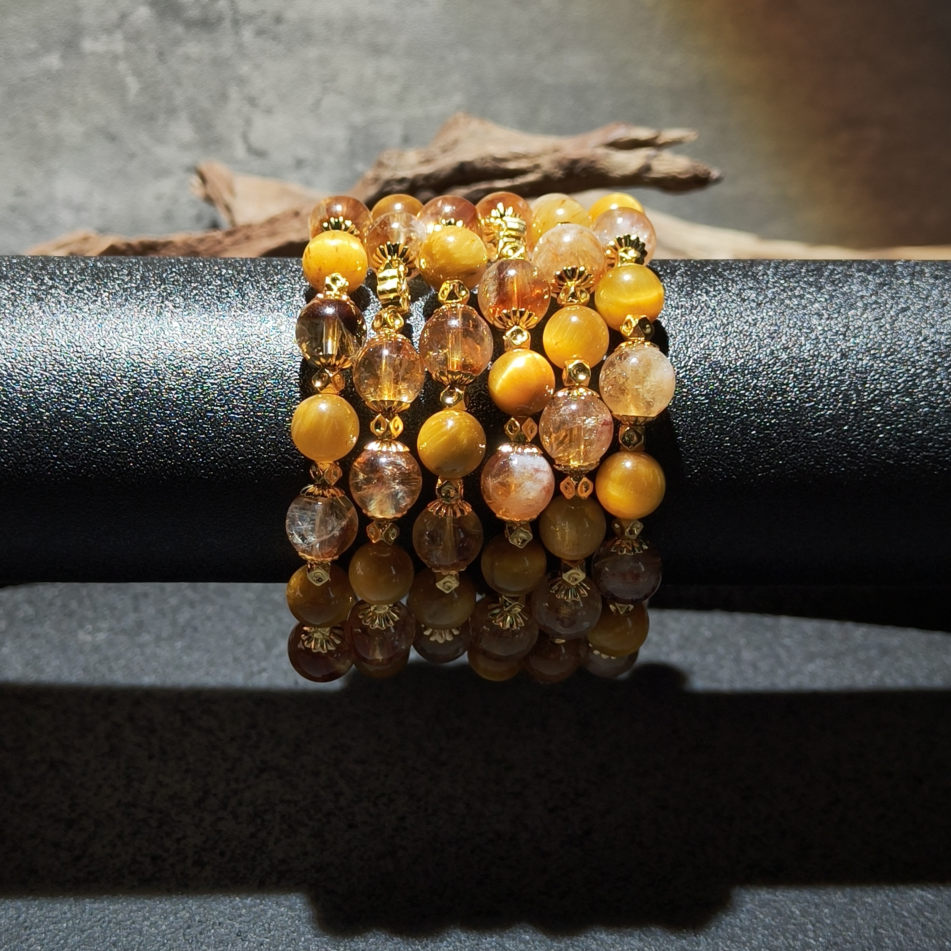 【黑胖珠宝】H0441 水晶多宝手链  ——多样性发其一