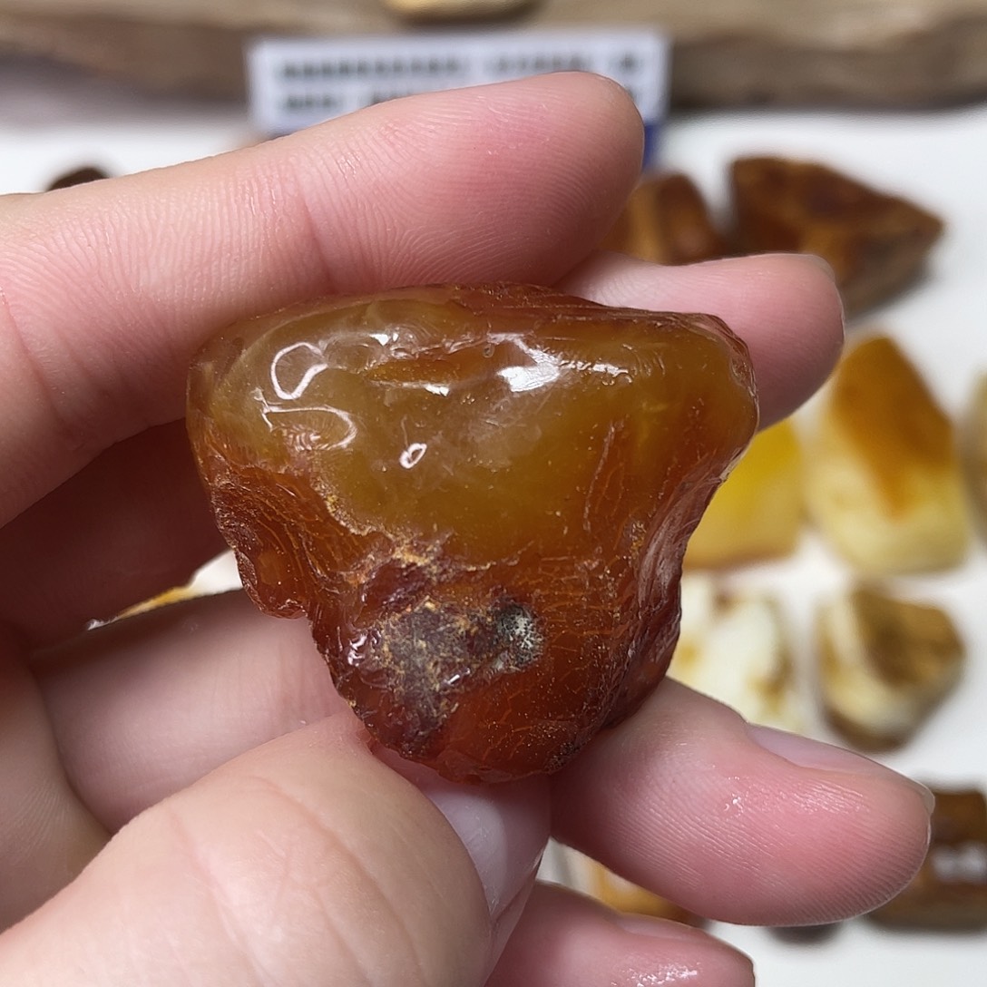 定制琥珀未镶嵌原矿蜜蜡