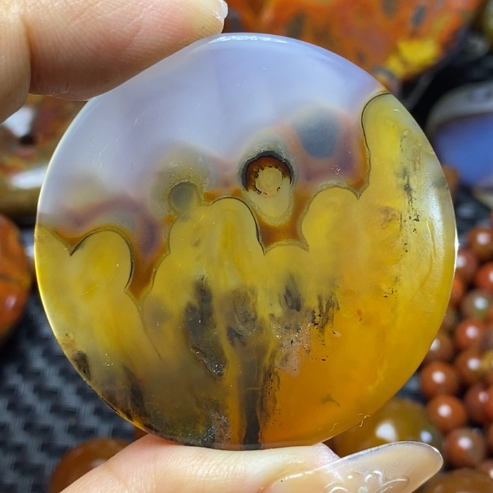 玛瑙/玉髓颈饰未镶嵌