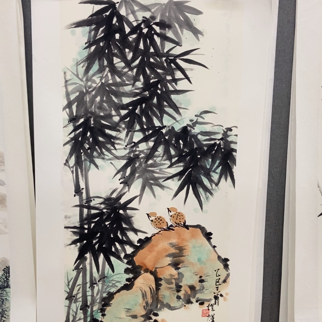 国画手寫手繪作品欣赏33