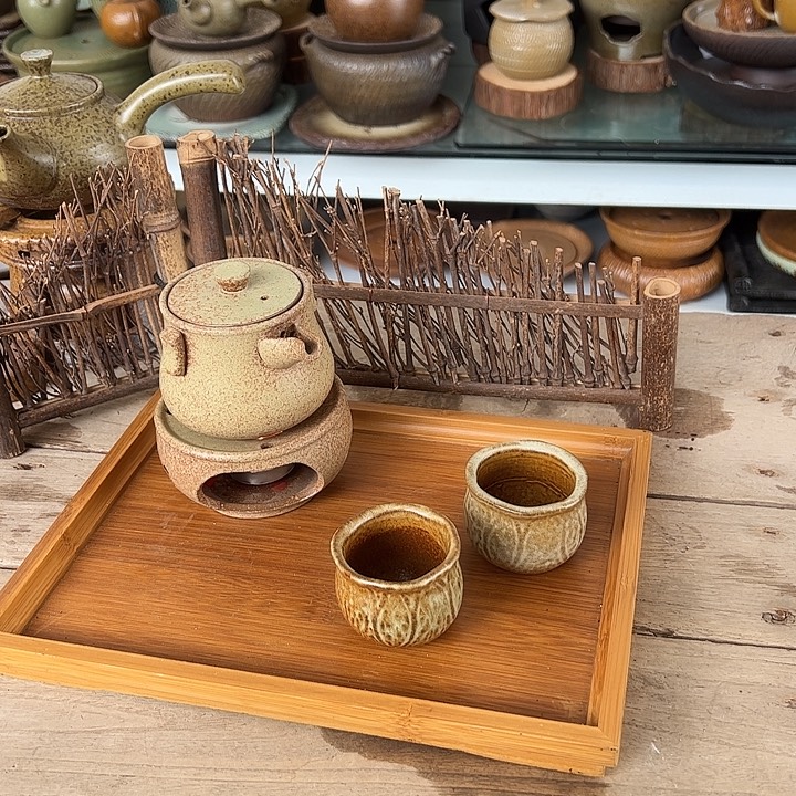 紫砂宜兴紫砂粗陶茶具58