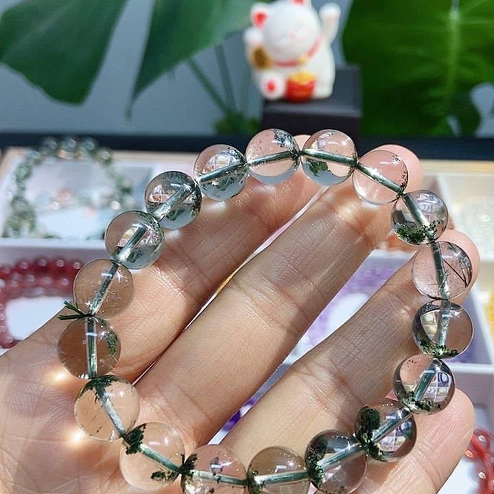 水晶手链未镶嵌绿幽灵