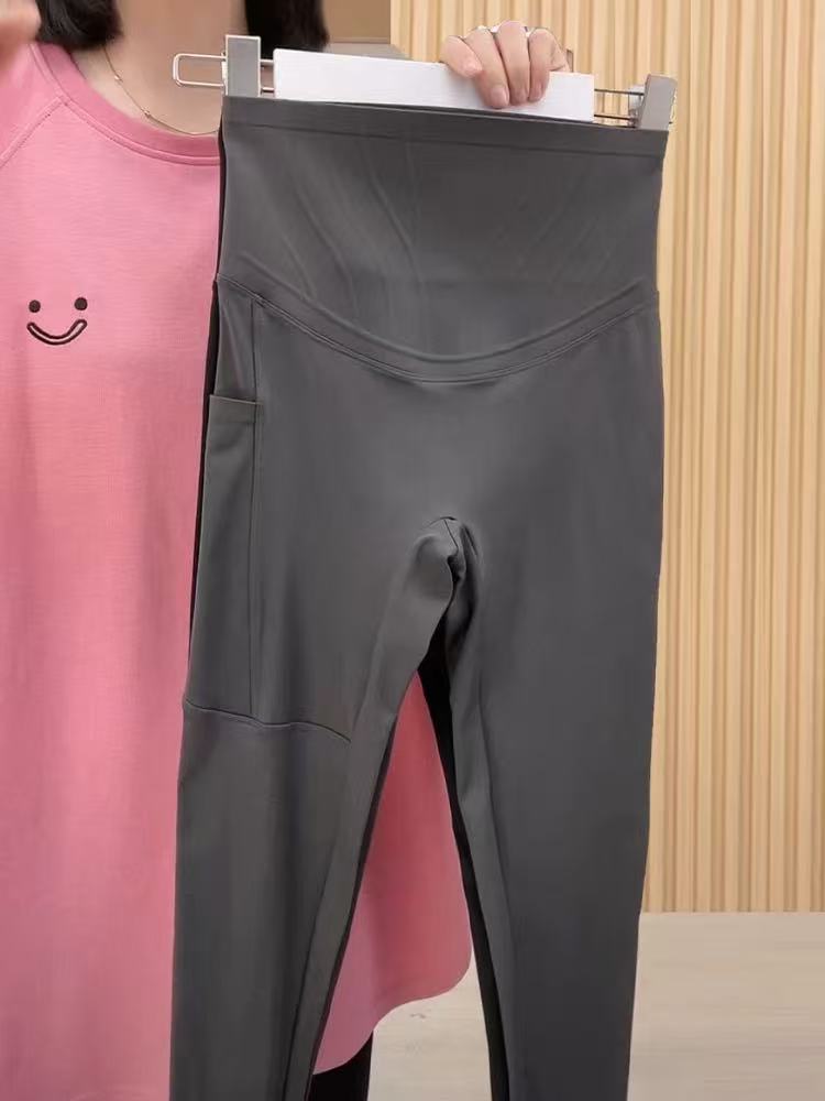 【01款】柳条腰九分口袋裤芭比裤