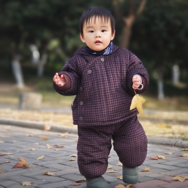 童装男女童格子加绒棉袄25爆款儿童外套冬季保暖加厚棉服童装外套